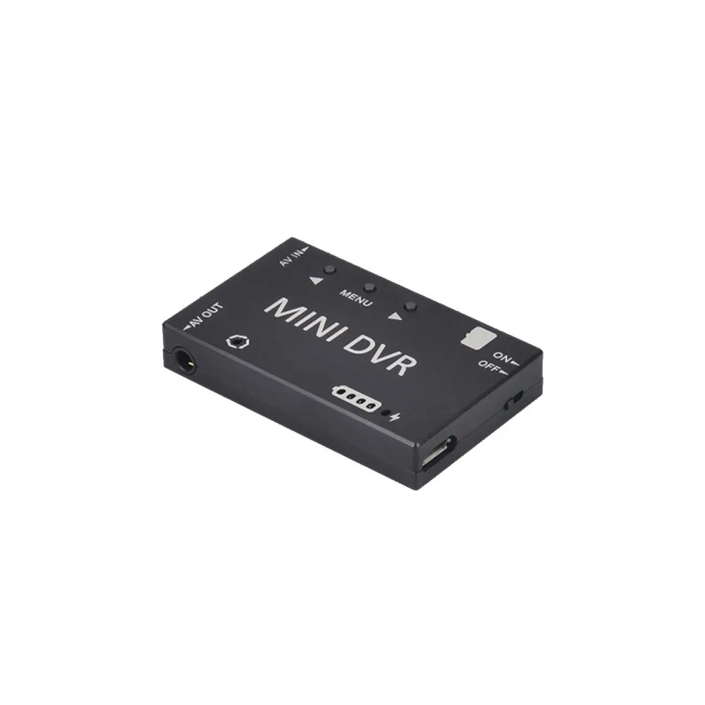 Mini FPV DVR Module NTSC/PAL Switchable Built-in Battery Video Audio Recorder for RC Drone