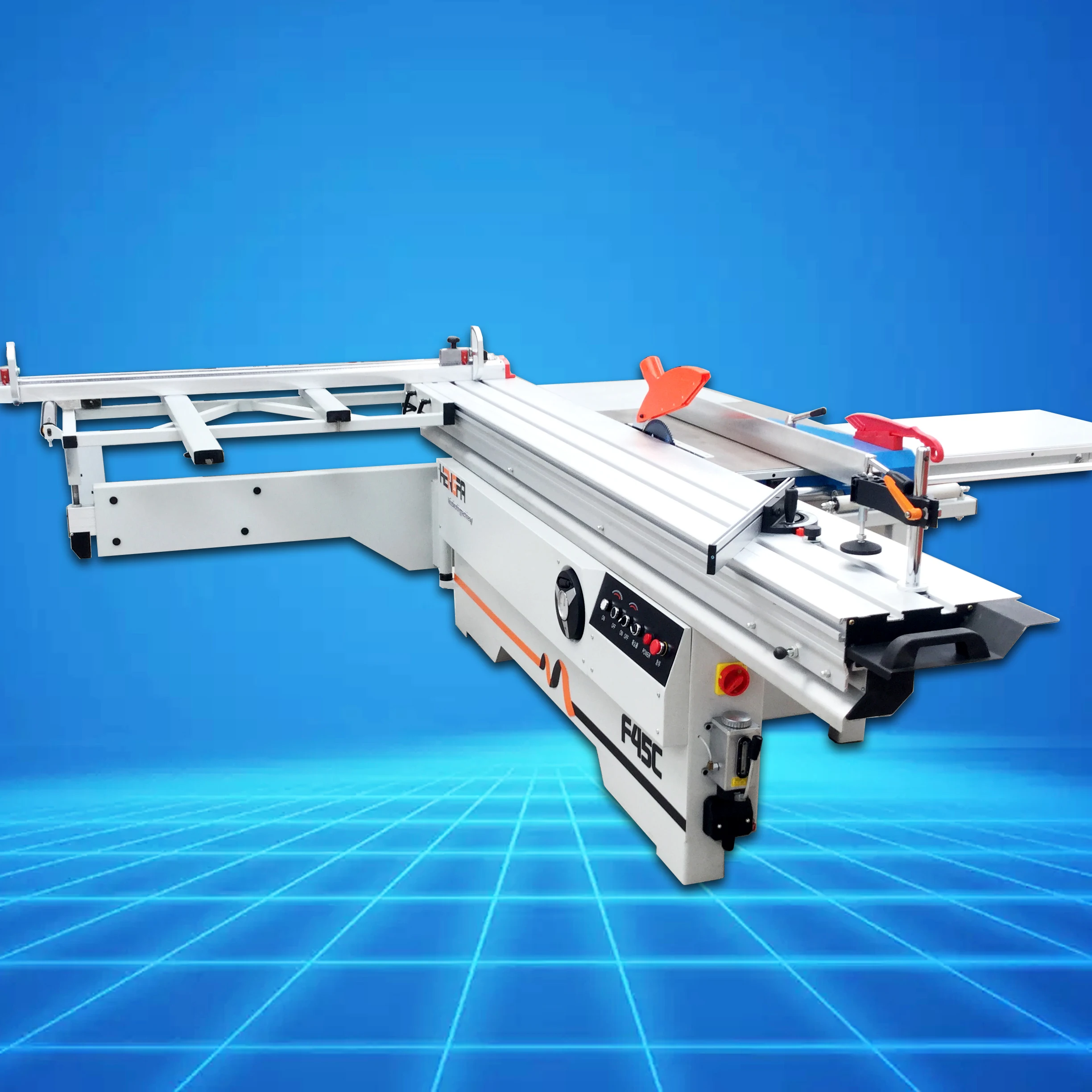 2800/3000/3200mm sliding table panel saw with scoring saw factory price MJ-6128 cnc wood cutting panel saw