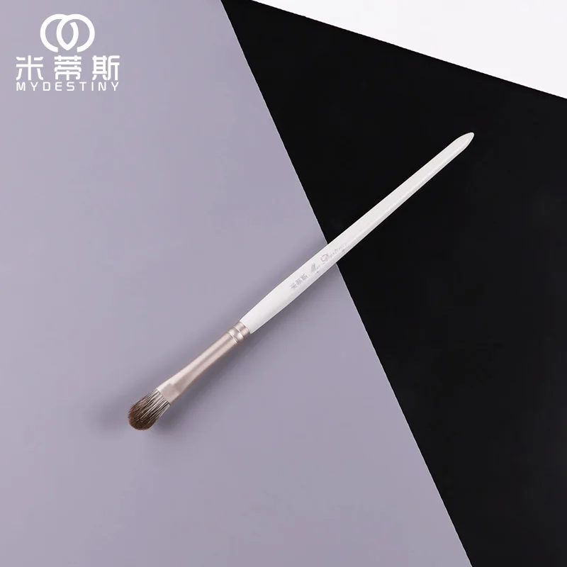 MyDestiny cosmetic brush-The Snow White series-fox hair eyeshadow brush-high quality fox hair makeup tool-beauty pen