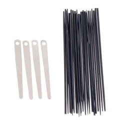Durable 1 Set Metal Leaf Springs+Spring Needles For Saxophone Replacement Parts