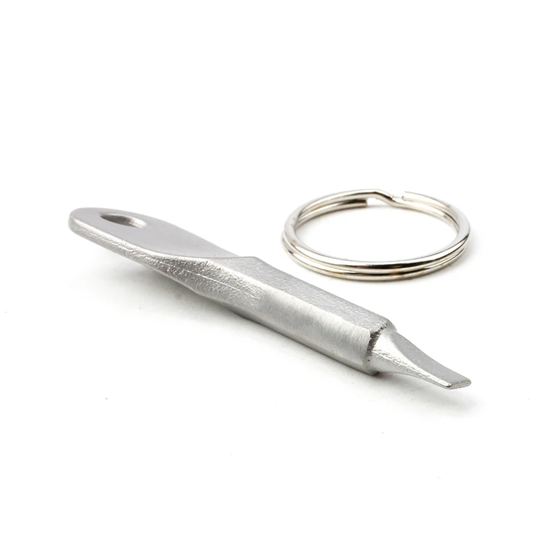 1 Set Mini Intaglio + Phillips Cacciavite In Acciaio Inox Figura Chiave Cacciaviti Fotografo Tasca Vite Strumento Driver 2pcs