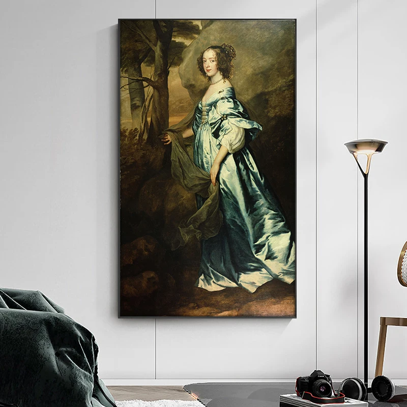 Mary Stewart Countess Of Arran Nordic Posters  Prints Canvas Painting Home Decor Scandinavian Wall Art Picture for Living Room