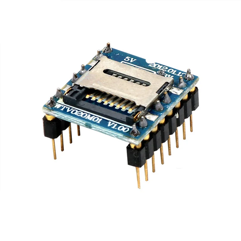 WTV020 WTV020-SD WTV020SD-20SS мини SD карты MP3 звуковой модуль для ПИК WTV020-SD-16P