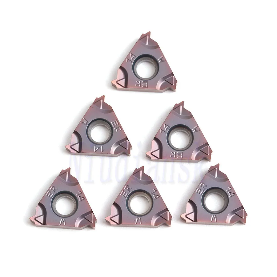 10 pz 16ERM 11W 16ERM 14W 16IRM 11W 16IRM 14W NK9018 inserti filettati utensili da taglio CNC inserti in metallo duro acciaio inossidabile speciale