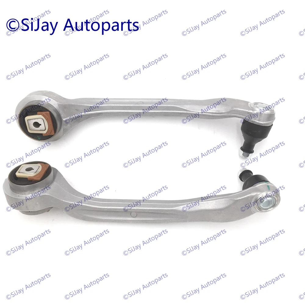 

SiJay Pair Front Lower Suspension Control Arm Curve For Audi A8 D3 VW Volkswagen Phaeton 3D2 4E0407693C 4E0407694C