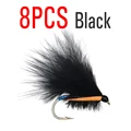 8pcs  black