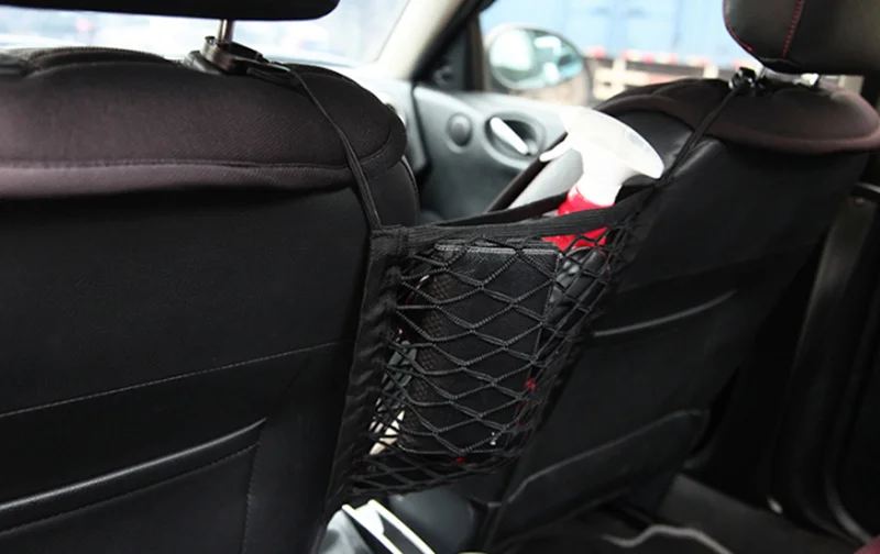 Strong Elastic Car Mesh Net Bag Between Car Organizer Seat for Citroen Picasso C1 C2 C3 C4 C4L C5 DS3 DS4 DS5 DS6 Elysee C-Quatr