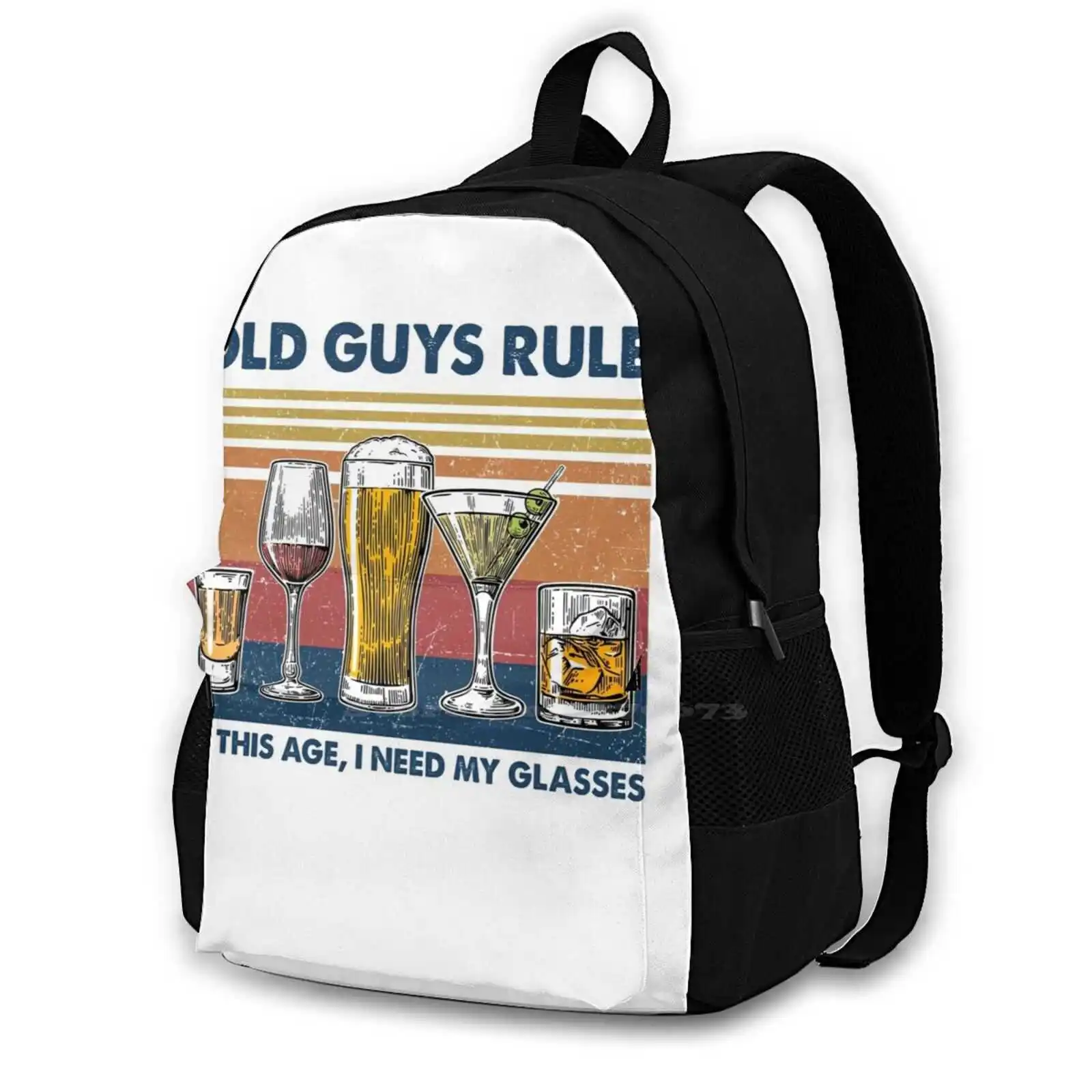 

Champagne At This Age I Need My Glasses Backpacks For School Teenagers Girls Travel Bags Champagne At This Age I Need My Glasses