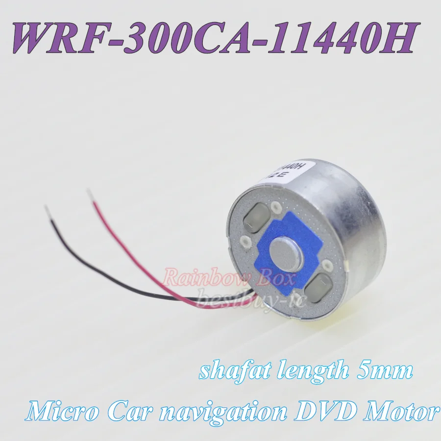 مايكرو سيارة الملاحة DVD حركة عمود المحرك طول 5 مللي متر WRF-300CA-11440H المغزل موتور 300EA-1D390H