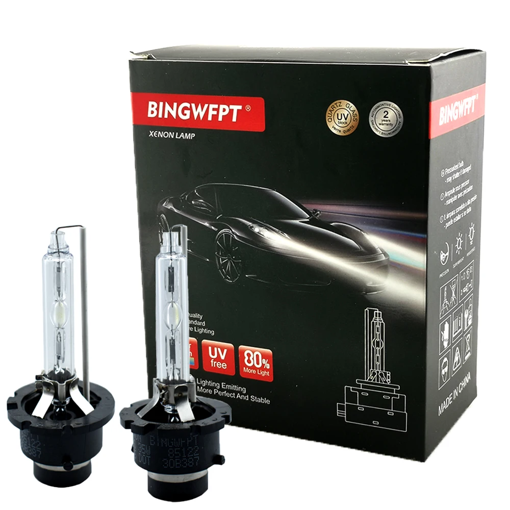 Высококачественные HID лампы для фар D1S D2S D2R D3S D4S D4R 4300K 5000K 6000K 35 Вт 12 В для Toyota, Audi, BMW