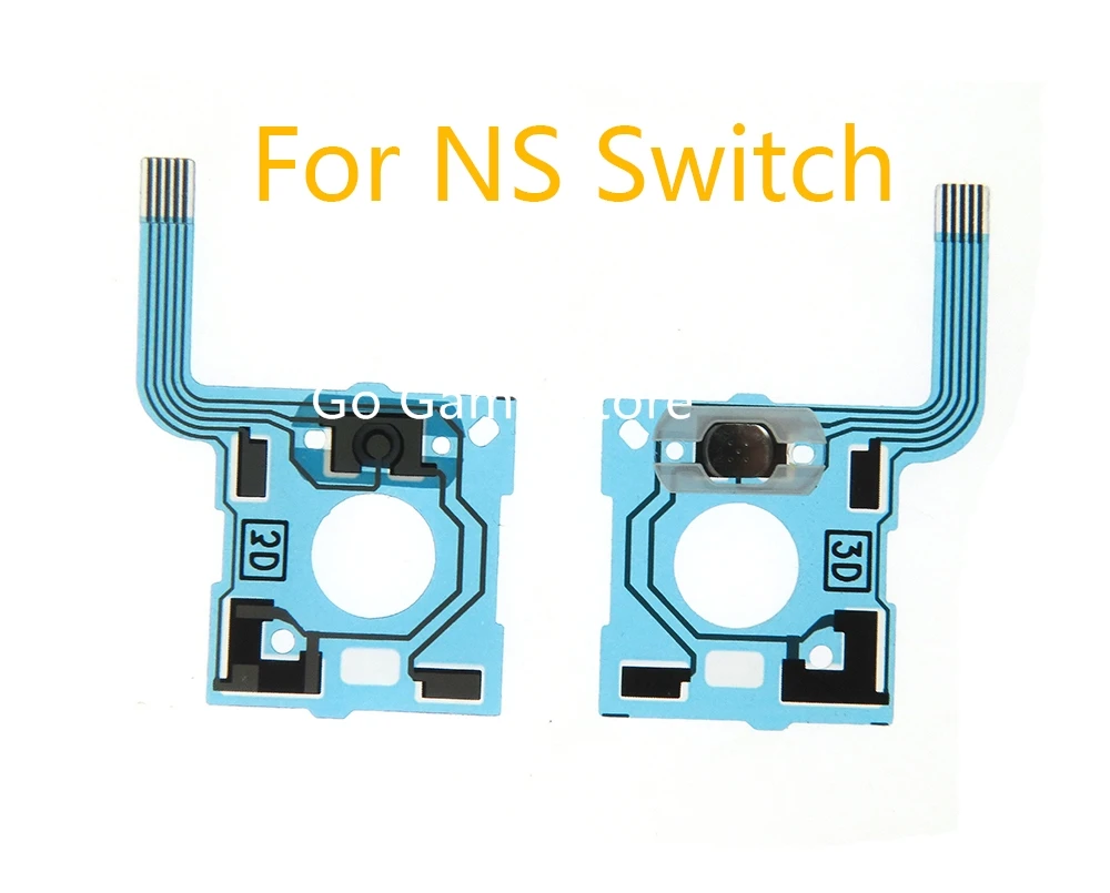 30pcs For Switch 3D Joystick Original Blue Conductive Film Controller Keyboard Flex Cable PCB Circuit Board Replacement Buttons