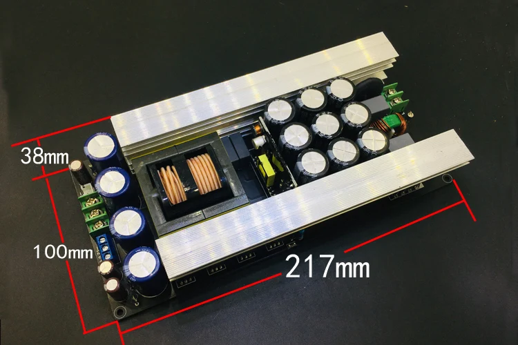 LLC power amplifier switching power supply / power amplifier power supply / board 3000W dual output voltage plus or minus 80V