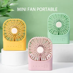 Portable Mini Fan Hand Held Electric Fans Creative Camera Shape USB Rechargeable Air Conditioner Cooling for Outdoor Travel FS45