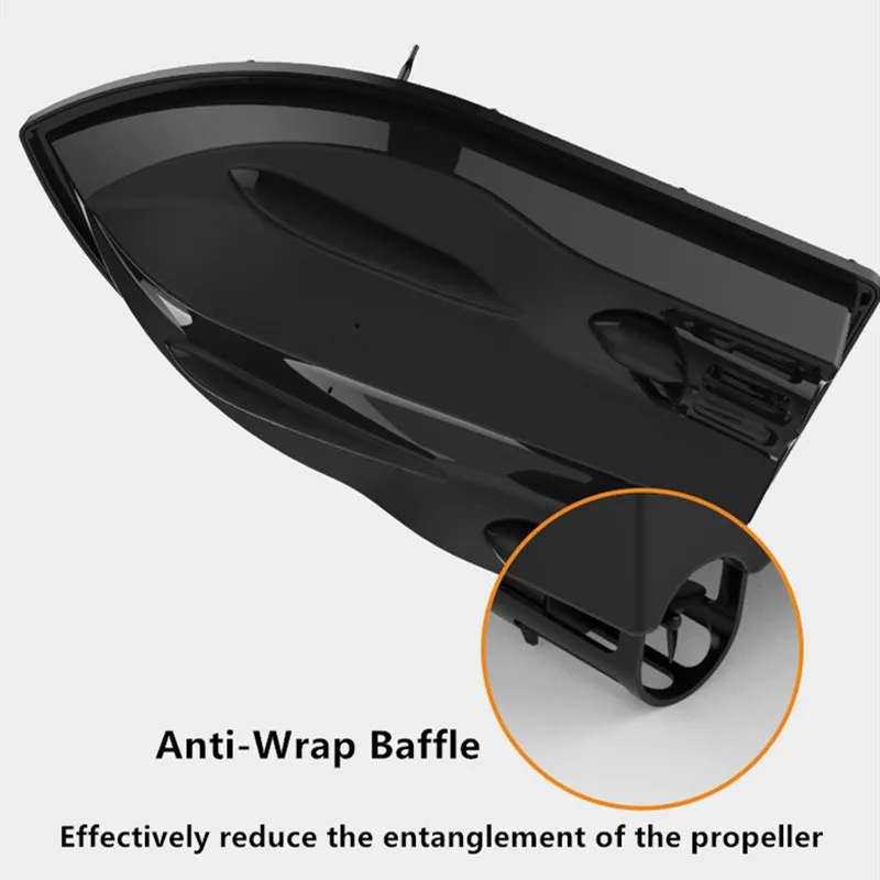 Large hopper GPS Bait Boat Fixed Speed Cruise Auto Feed Fishing Bait Boat 500M 2KG Loading 16 Point GPS Position Nesting Boat