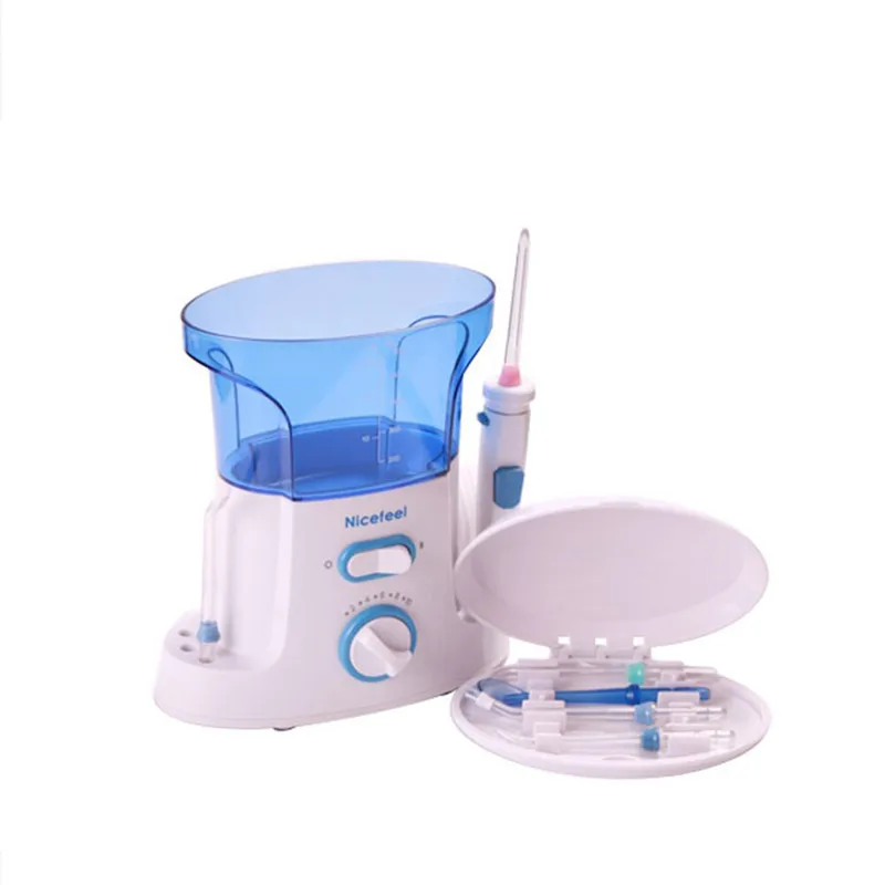 Nicefeel Cực Lật Số Để Bàn Nước Flosser Hộ Gia Đình Răng Miệng Irrigator Nha Khoa Oral Răng Bụi Chọn Spa Chăm Sóc Răng Sạch Sẽ Cho Họ