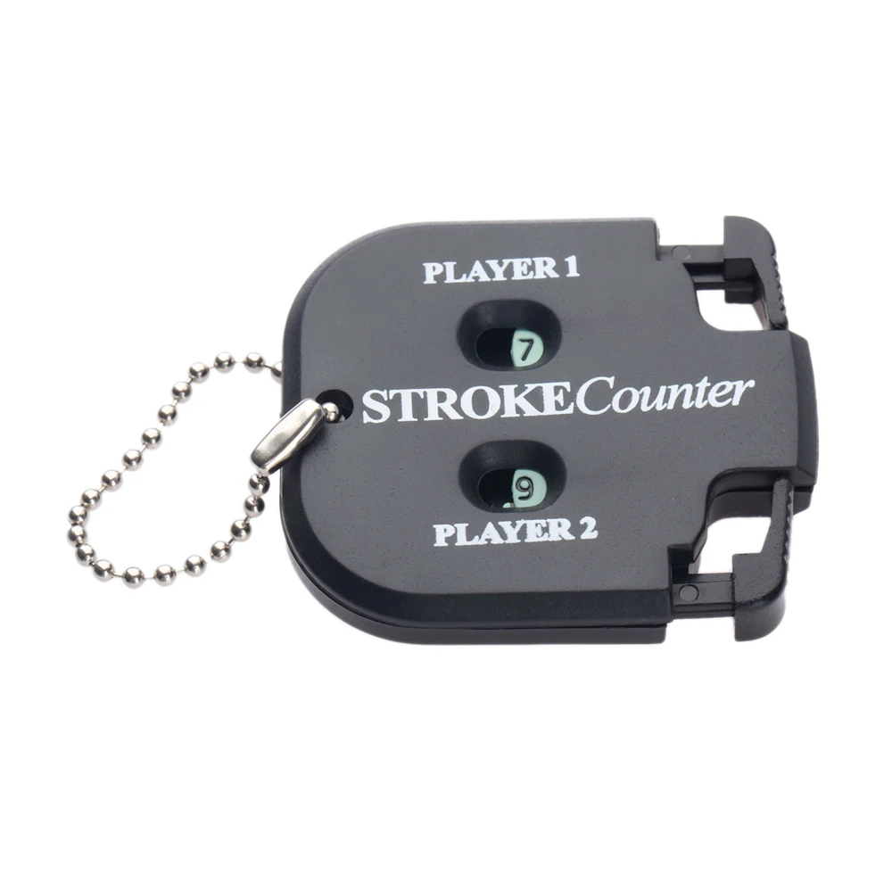 Mini Handy Golf Shot Count Stroke Putt Score Counter Two Digits Scoring Keeper With Key Chain Golf Training Aids Golf Accessorie image 3