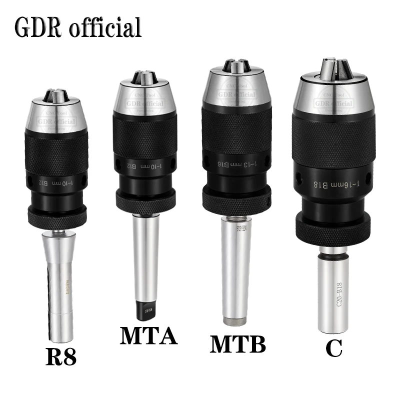 MT MT2 MT3 MT4 MT5 R8 C10 C12 C16 C20 B10 B12 B16 B18 B22 mandrino per trapano Morse mandrino per trapano autobloccante strumento per staffa