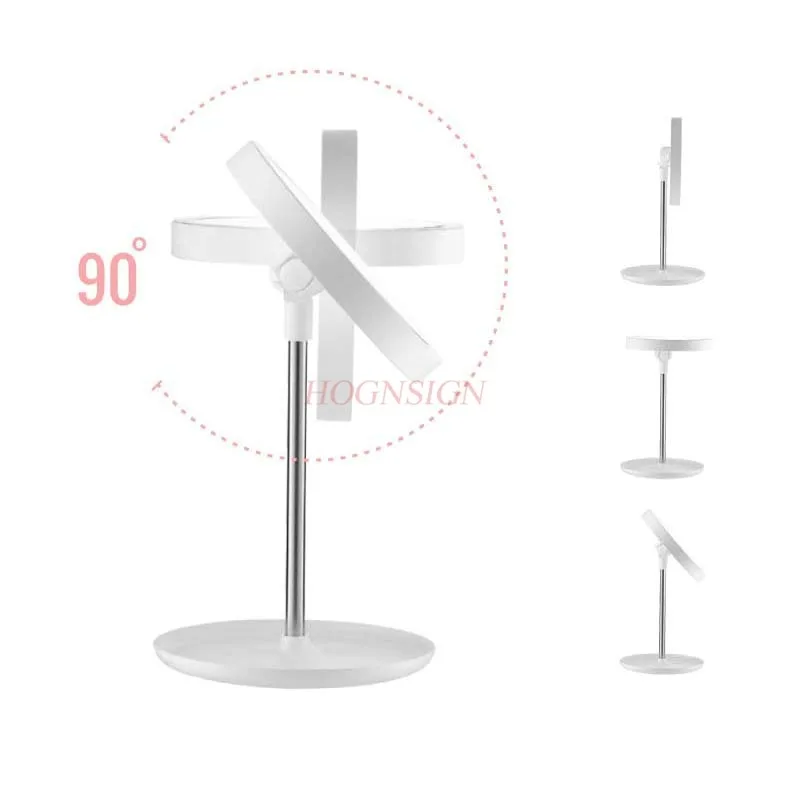 Make-upspiegel Desktop Prinses Desktop Dressing Spiegel met led-verlichting Slaapzaal Studenten Sale