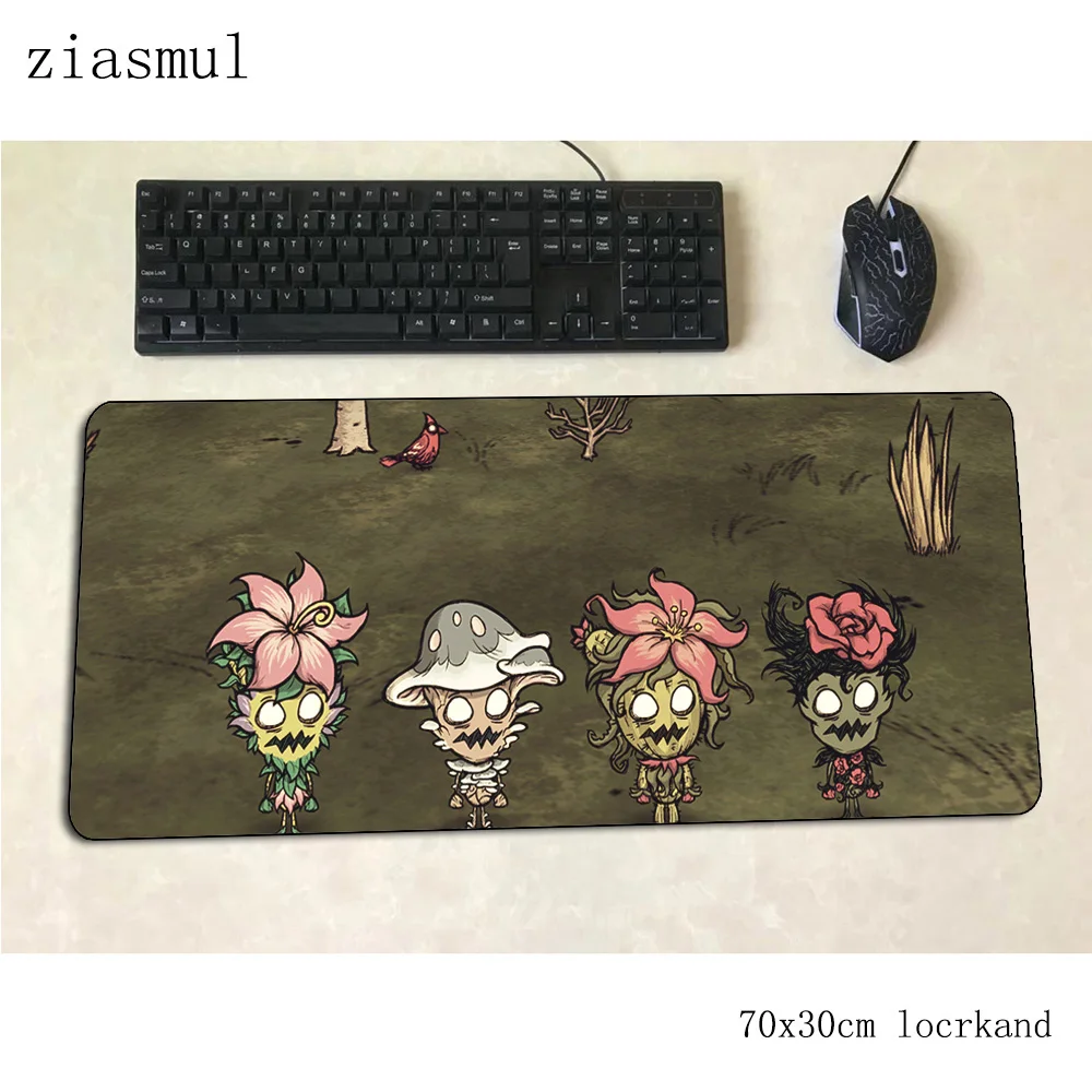 dont starve mouse pad gamer big 70x30cm gaming mousepad pc notbook desk mat cute padmouse games High quality gamer mats gamepad