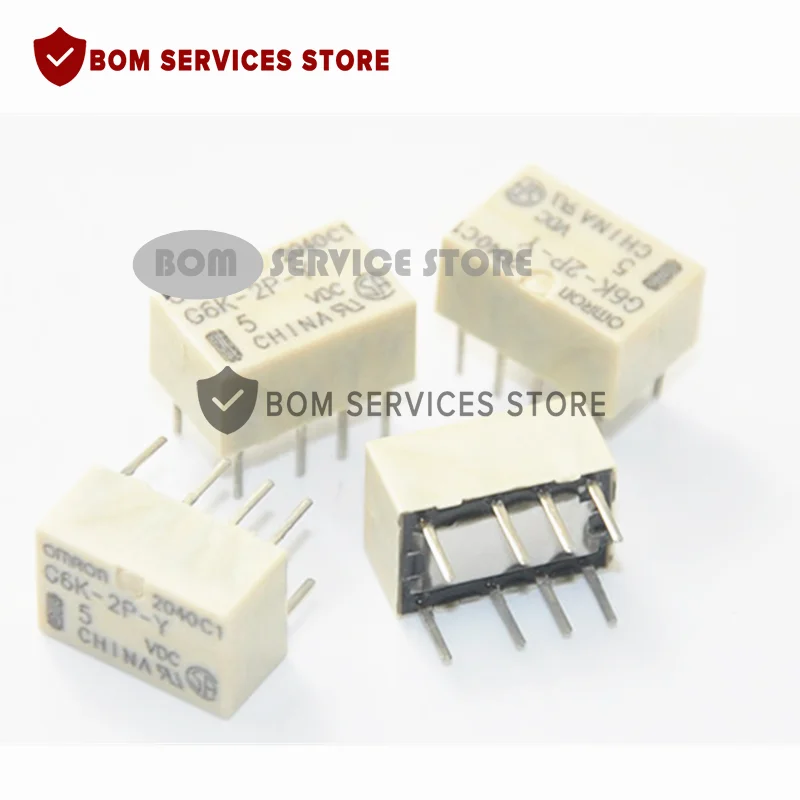 Lote de 10 unidades de G6K-2P-Y-DC5V, nuevo relé Original, envío gratis