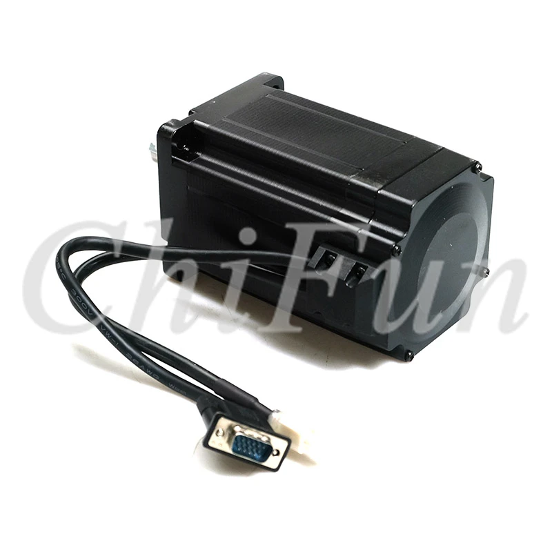 Leadshine 2 المرحلة NEMA34 سهلة المؤازرة الهجين مضاعفات سائق كيت ES-D808(HBS86) + ES-M23480 (86HSM85-E1) 8.0N.m مع 3m كابل