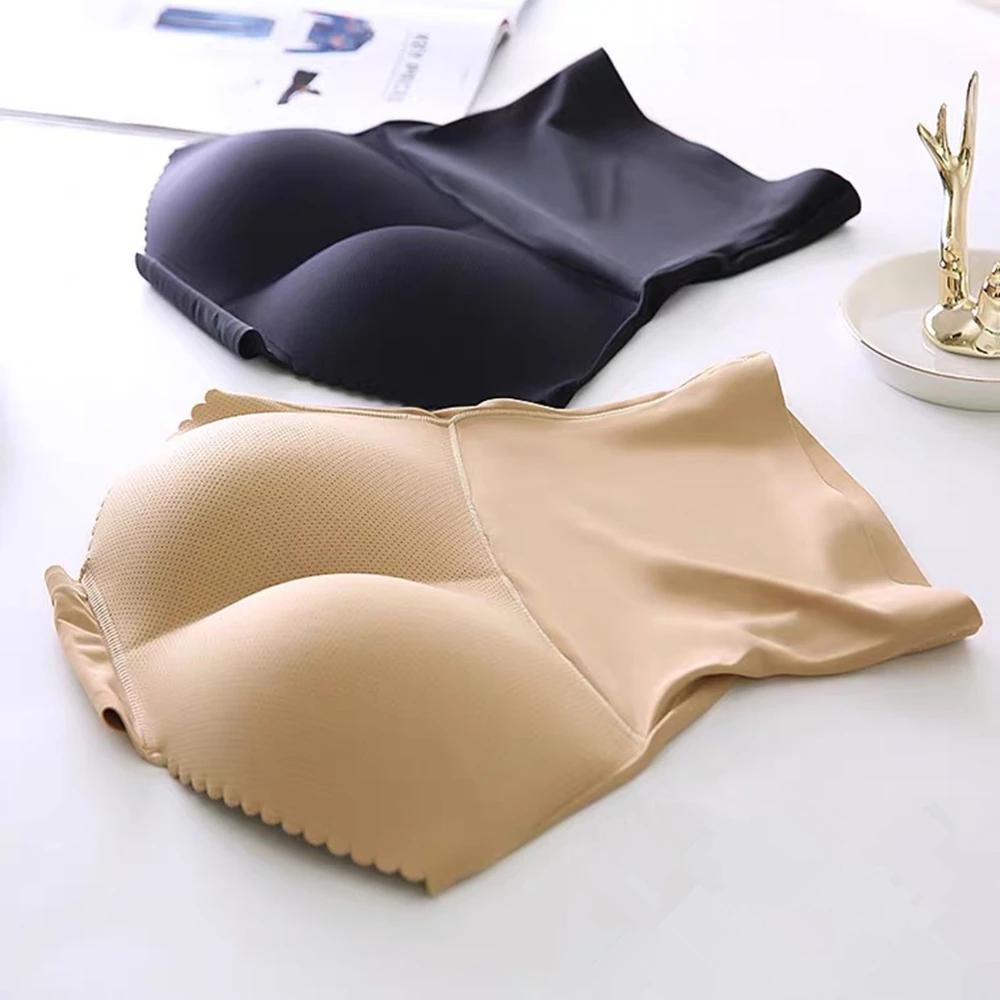 Women Underwear Lingerie Slimming Tummy Control Body Shaper Fake Ass Butt Lifter Briefs Lady Sponge Padded Butt Push Up Panties