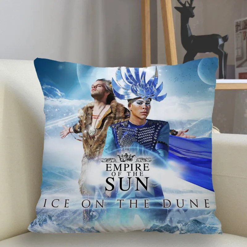 Musife Custom Empire of the Sun Pillowcase Home Decoration 45*45cm Zipper Square Pillowcase Throw Pillow Cover Drop Shipping