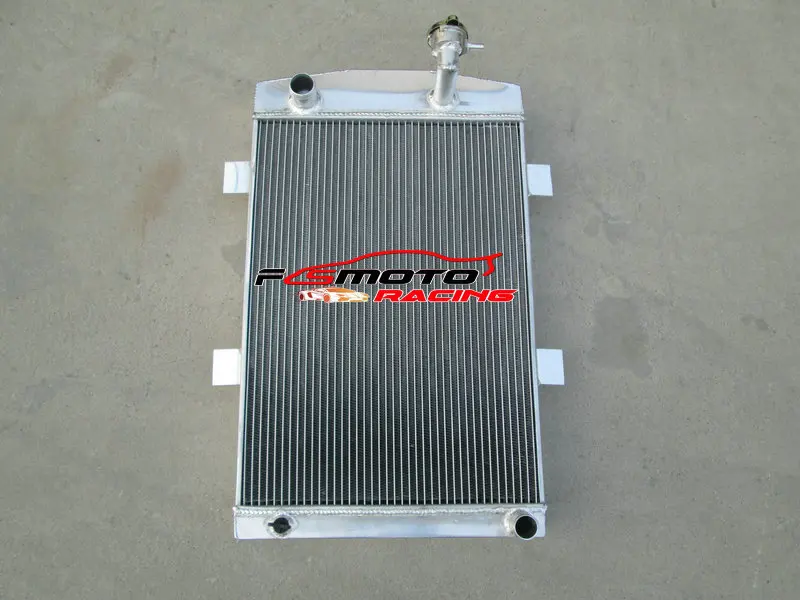 62mm 3Row All Aluminum Radiator For 1935 1936 Chevy 350 V8 3.4L M/T 1935-1936