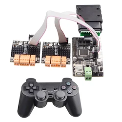 PS2 Handle Controller 9-24V 2/4 Channel High Power DC Motor Drive Kit PWM Adjust Speed for Arduino TB6612 Board Smart Car