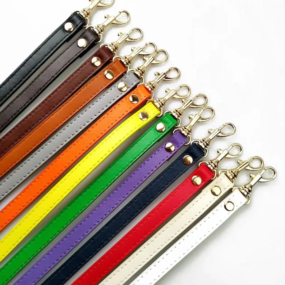 120cm Detachable Bag Handle Replacement Bags Strap Women PU Leather Shoulder Bag Parts Handbag Belts Strap Bag Accessories