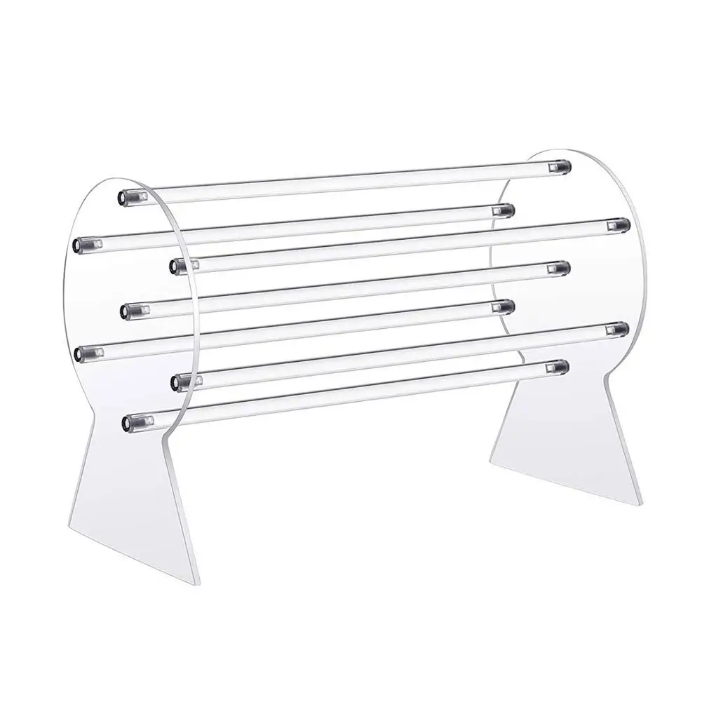 Stirnband Halter Klar Acryl Haar-accessoire Schmuck Organizer Für Ketten Armbänder Halsketten Lagerung Stehen Display Regal Teen G