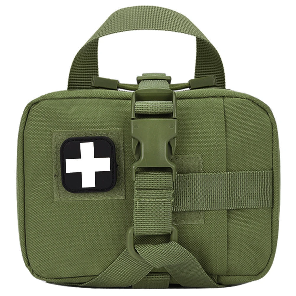 Tactical Rip Away Molle IFAK POUCH, EMT Medical EDC Unility First Aid Pouch Bag for Outdoor Hiking Caming