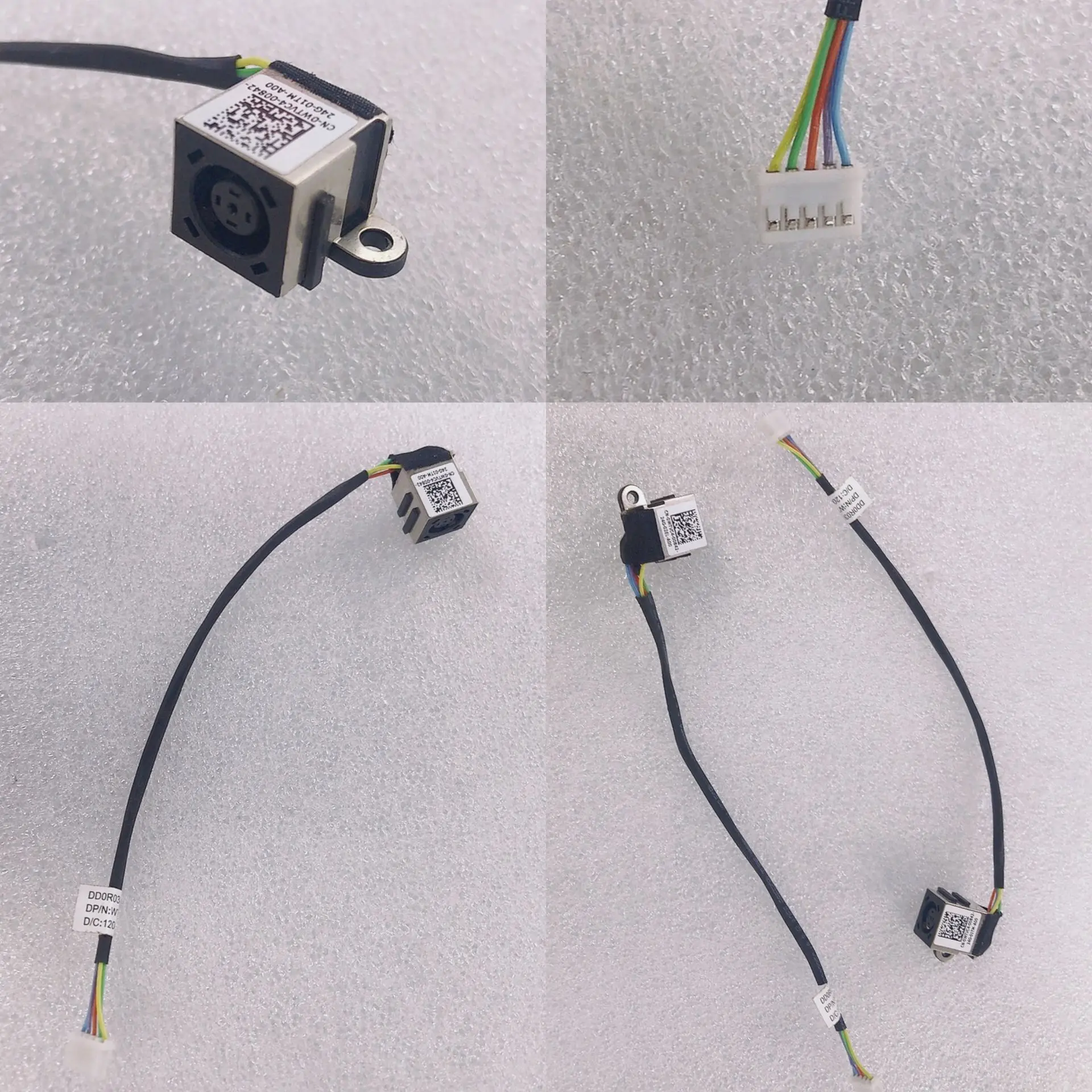 Conector de alimentación CC para cables dell inspiron 17r n7110 vostro 3750 wtvc4 0wtvc4 dd0r03pb000