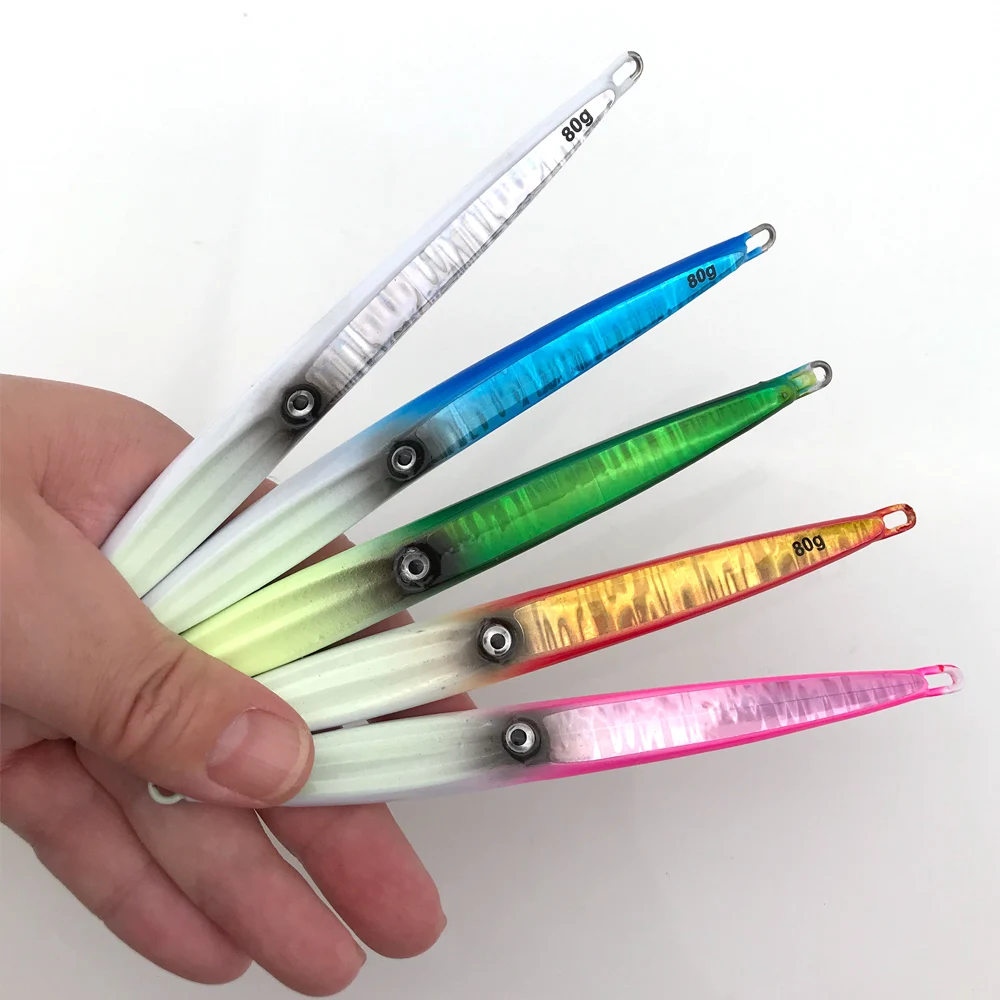 TEASER J16 40g-500g Metall Sinking Jigbiat Salzwasser Karpfen Hecht Peche Jig Spinner Köder Angeln Meer-brasse Jigging Köder mit Haken – Detail 12