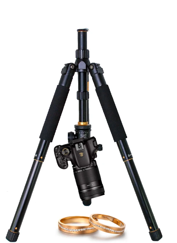 Q999 Folding 29.5cm Mini Tripod Monopod Detachable Ball Head Travel Digital DSLR Camera