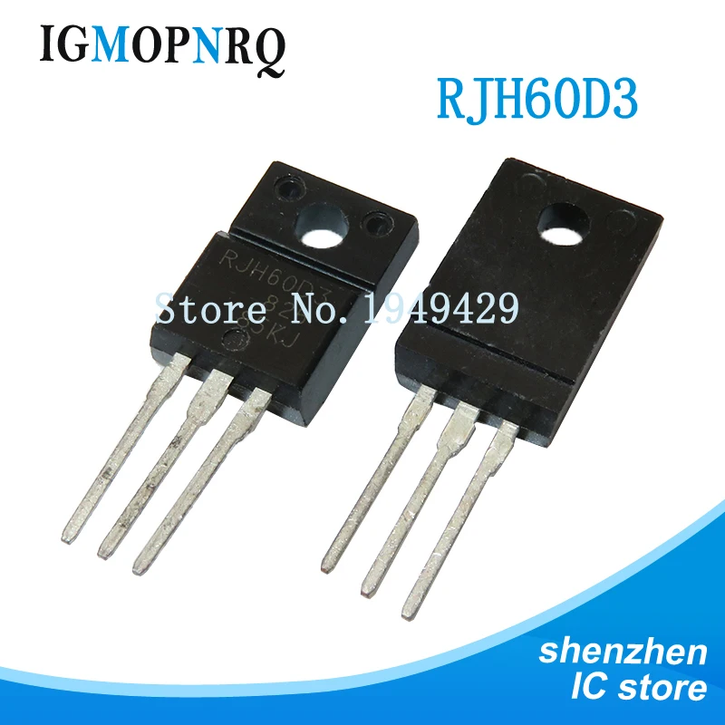 10PCS RJH60D3DPP TO-220F RJH60D3 TO220F RJH60D3DPE new