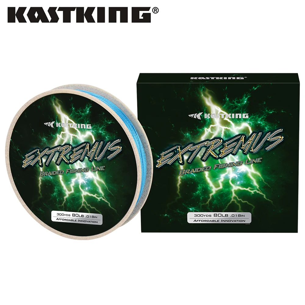 

random color and LBS ！Extremus Durable PE Braided Fishing Line 4 Strand 6-80LB 0.1mm-0.45mm Multi-Tuf Fiber strong Knot Strength