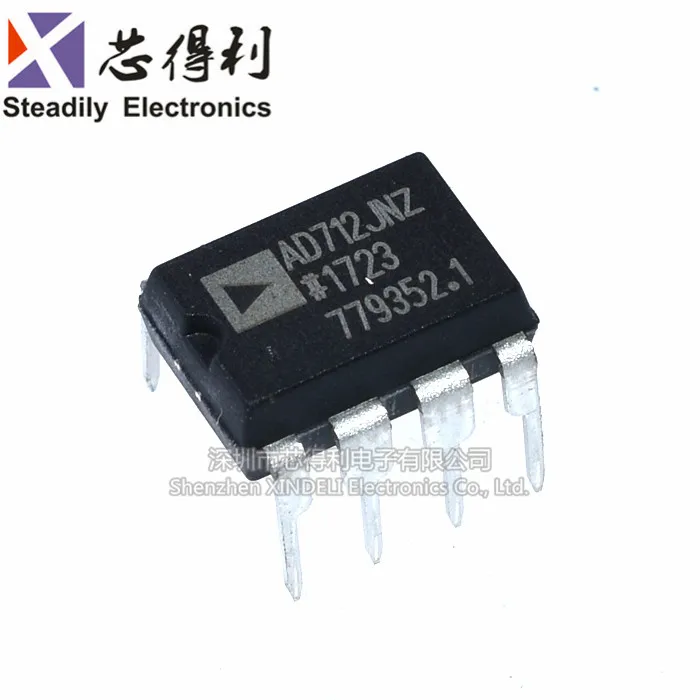 10pcs/lot New Ad712jnz Ad712jn Dip8 Dual Op Amp IC Dip-8