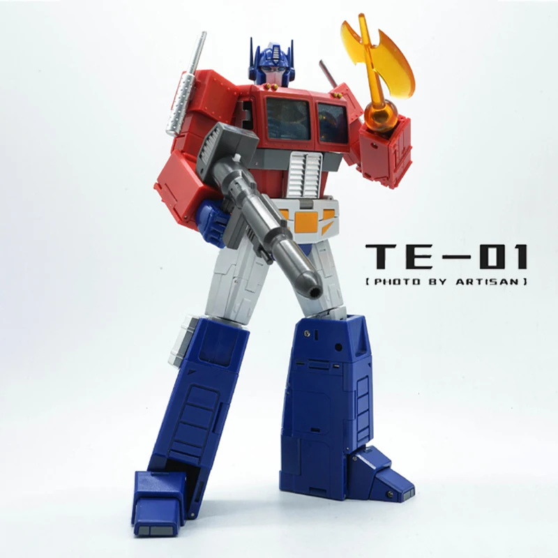 

Transformation Transform Element TE01 TE-01 Alloy OP Commander Double-headed Carving Reprinted Spot Boy Birthday Gift