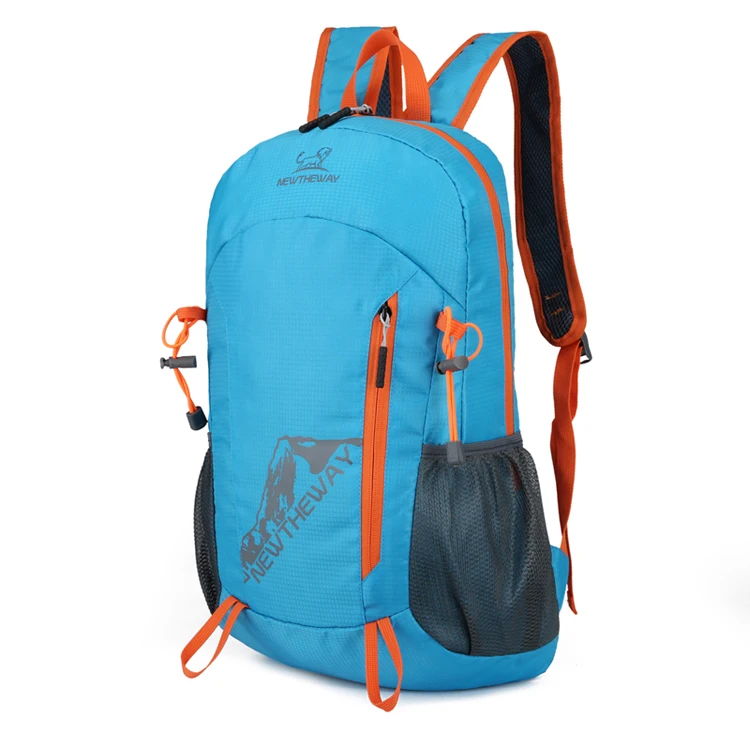 22L tragbarer faltbarer Rucksack, zusammenklappbare Bergsteigertasche, ultraleicht, Outdoor, Klettern, Radfahren, Reisen, Rucksack, Wandern, Tagesrucksack – Detail 23