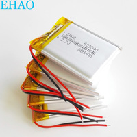 5 PCS 3.7V 800mAh Lithium Polymer LiPo Rechargeable Battery 603040 For Mp3 PAD DVD E-book bluetooth headset Recorder Speaker