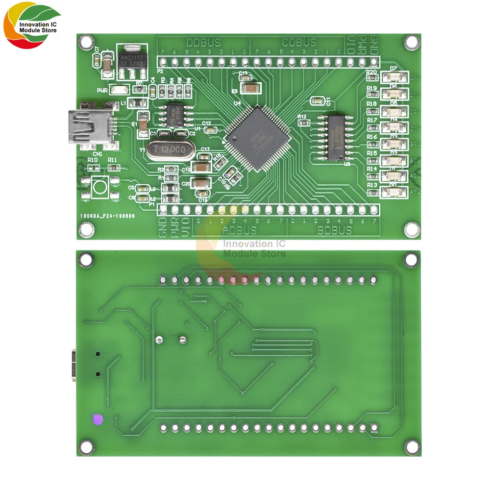 Ziqqucu der Neue FT2232HL Entwicklung Bord FT2232H Usb-schnittstelle Kompatibel Mit UART/SPI/JTA OpenOCD