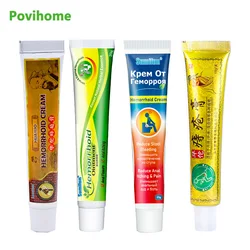 4 Styles Of Hemorrhoids Ointment Internal And External Anal Fissure Cream Pain Reliving Chinese Medical Plaster Body Health Care