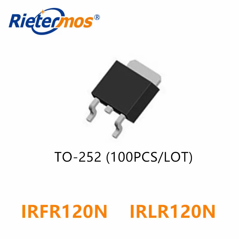 

100PCS IRFR120N IRLR120N IRFR120NTRPBF IRLR120NTRPBF FR120N LR120N TO252