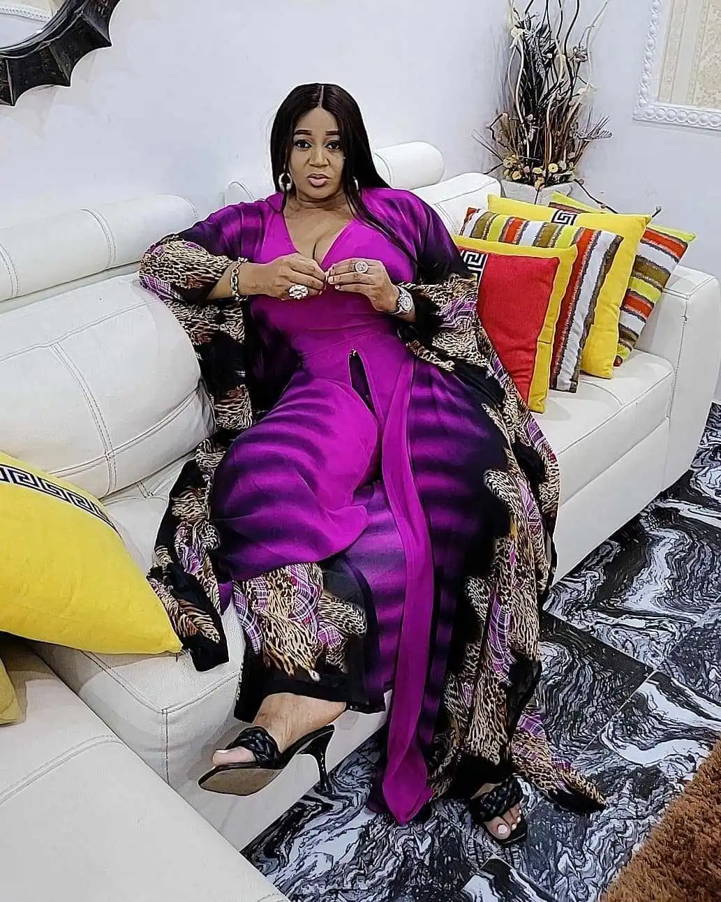 2 Piece Pants Sets Maxi Dress Suits African Clothes For Women Party Dresses 2021 Summer Chiffon Print Eid Kaftan Abaya Dubai