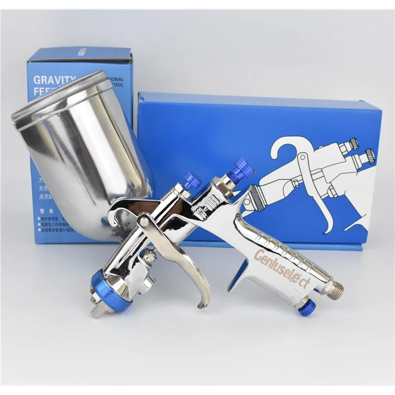 W-101 Spray Gun w101 134G Air Spray Gun HVLP Paint Sprayer,1.0/1.3/1.5/1.8mm Japan quality for Furniture Car Coating Painting