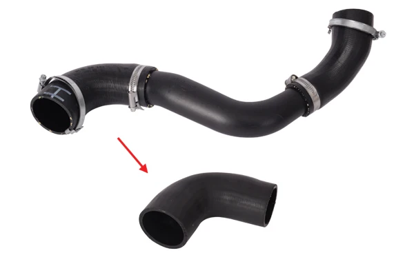 TURBO HOSE EXCLUDING PLASTIC PIPE HOSE SHOWN WITH ARROW AV616K863AE 1827369 AV616K863AD 1771619