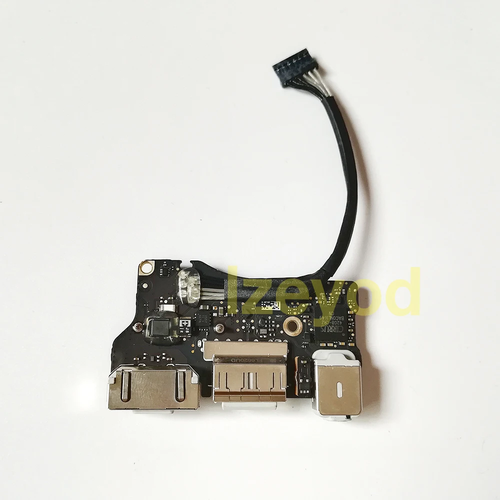 Genuine Laptop A1466 I/O USB Power Audio Board 820-3455-A DC Jack For MacBook Air 13