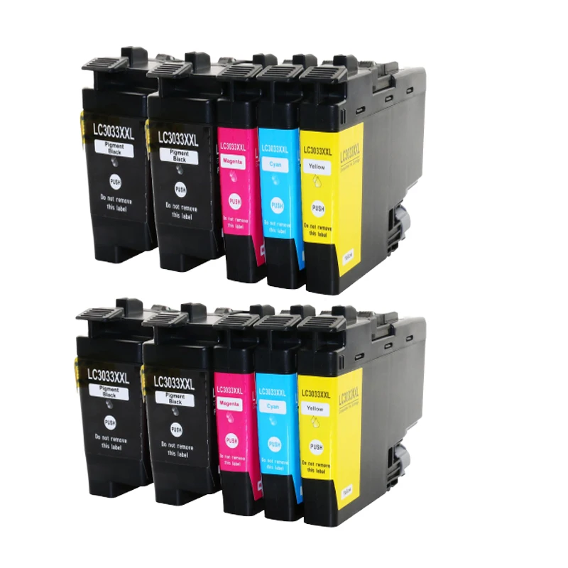 

10PK LC3033 ink Cartridges Compatible for Brother Printer FC-J995DW MFC-J995DW XL Printer