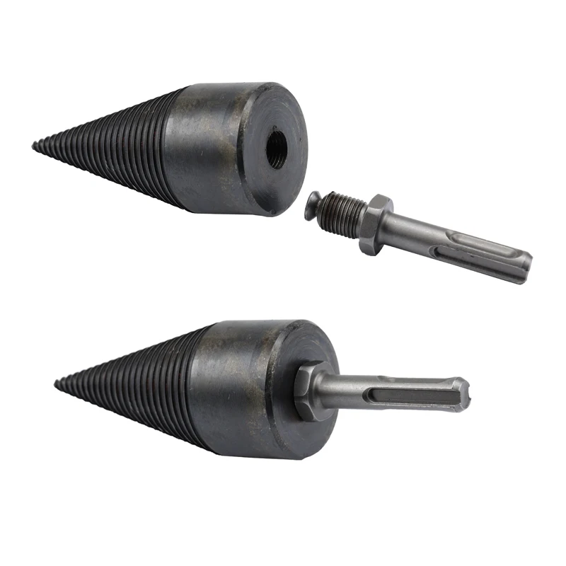 Punta da trapano da 32mm s macchina per spaccare legna da ardere trapano a cono in legno alesatore Punch Driver Step Drill Bit strumenti di perforazione strumento per la lavorazione del legno